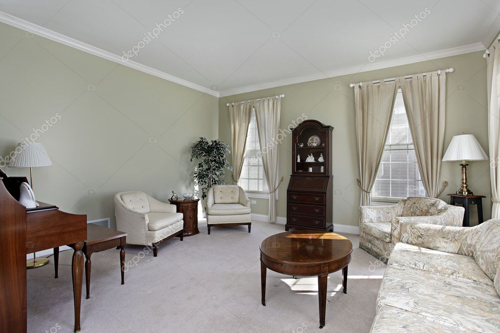 woonkamer met witte vloerbedekking — Stockfoto © lmphot #8682464 woonkamer met witte vloerbedekking — Stockfoto © lmphot #8682464