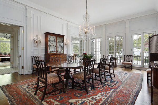 Traditional dining room