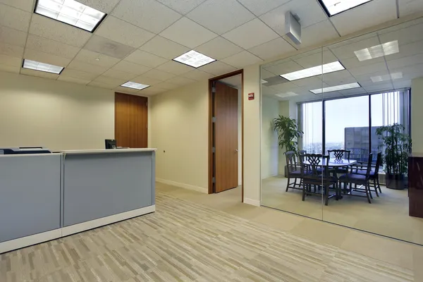 Zona reception in ufficio — Foto Stock