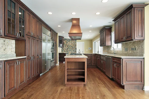 Új építése otthoni konyha — Stock Fotó