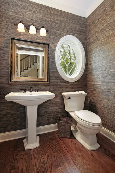 Toaletu v luxusní dům — Stock fotografie