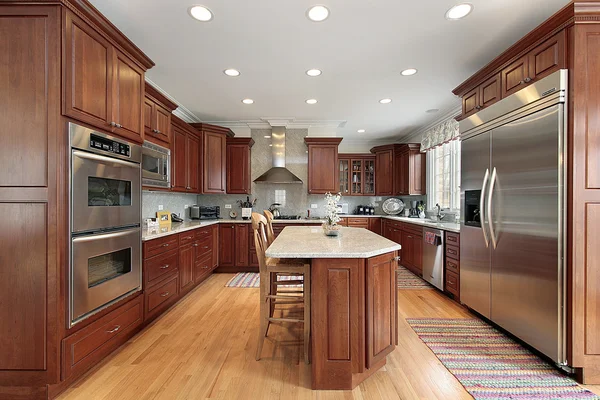 Kuchyně v moderní domov Stock Fotografie