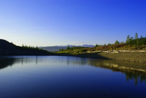 stock image The river and the mountains.