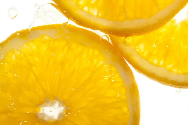 stock image Sliced Oranges in Water