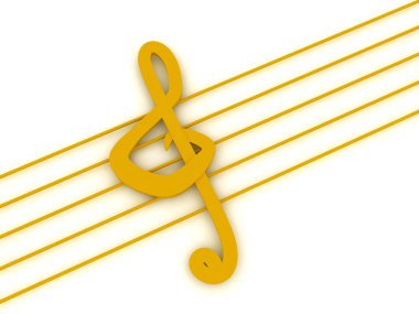 Music clef clipart