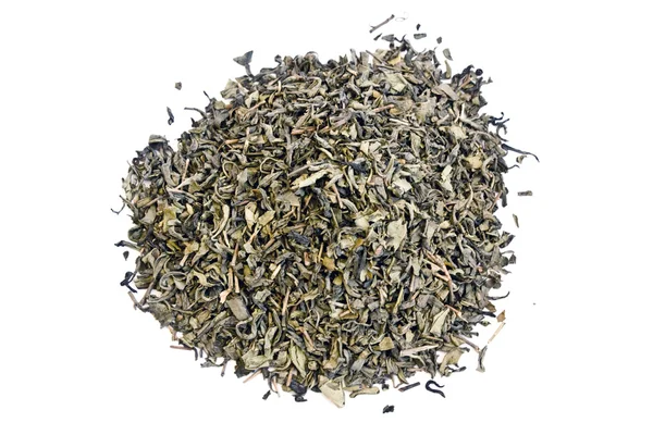 Pile of green tea — Stock Photo, Image