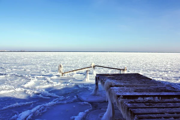 Mar gelado — Fotografia de Stock