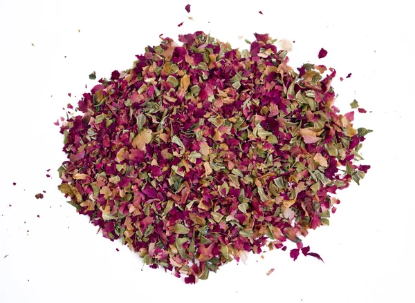 Pile of dried rose petals — Stock Photo, Image