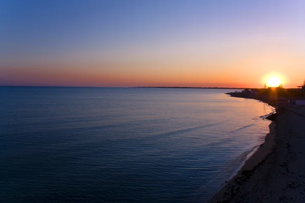 stock image Sunset over the sea