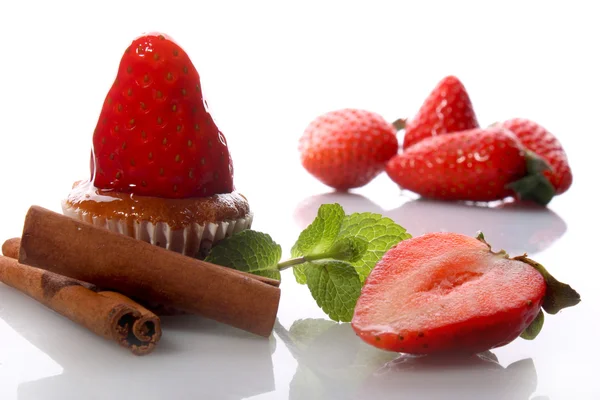 Cake - Strawberry — Stock Photo, Image