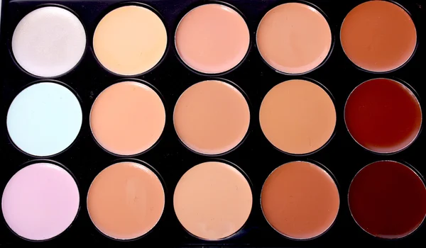 Make-up, correttore tono crema sampl Foto Stock