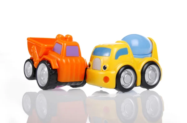 Tow toys trucks — Stock Photo, Image