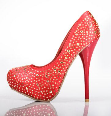 Red shoe clipart