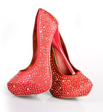 Red shoes clipart