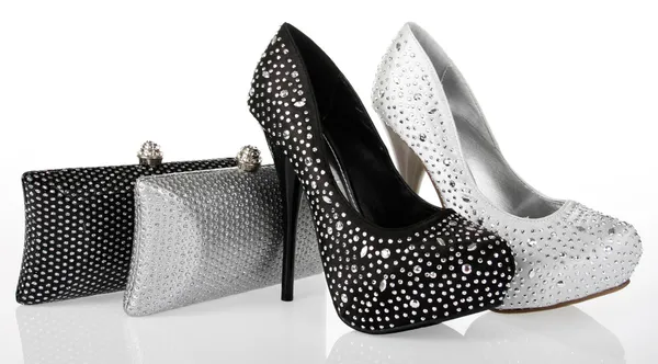 Shoes and Clutches — Stock Photo, Image