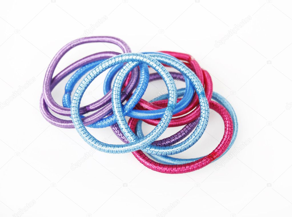 Colorful hair bands