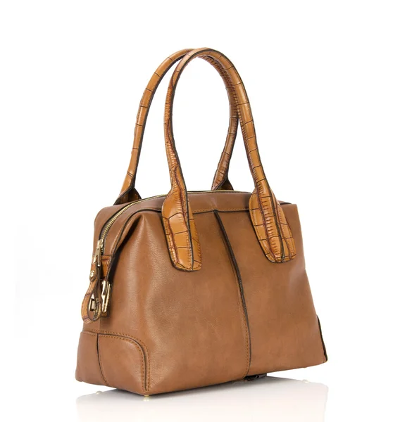 Brown handbag Royalty Free Stock Images
