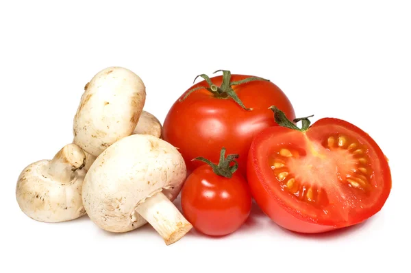 Tomates et champignons — Photo