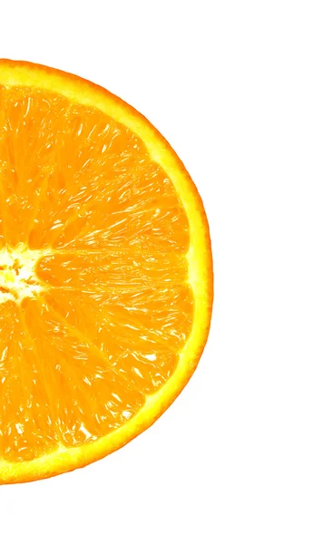 Een halve sinaasappel — Stockfoto