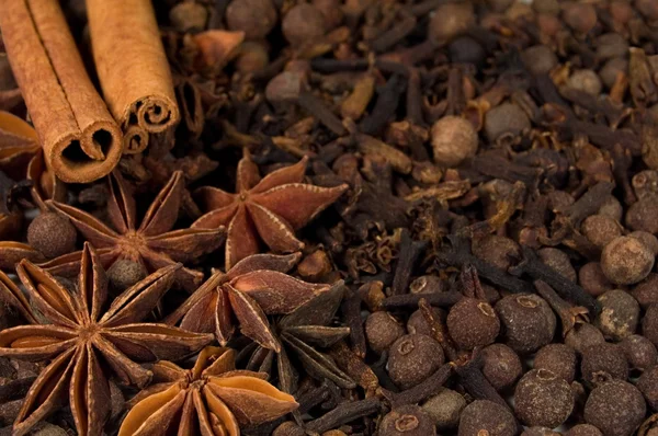 Background of spices — Stock Photo, Image