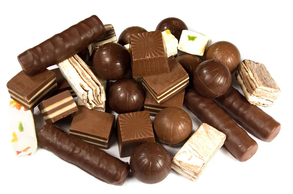 stock image Assorted chocolates