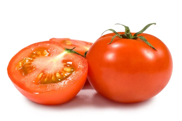 Closeup φρέσκες ντομάτες — Φωτογραφία Αρχείου