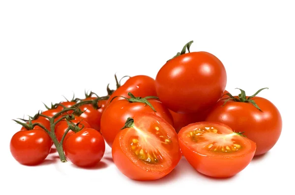 En grupp av färsk tomat — Φωτογραφία Αρχείου