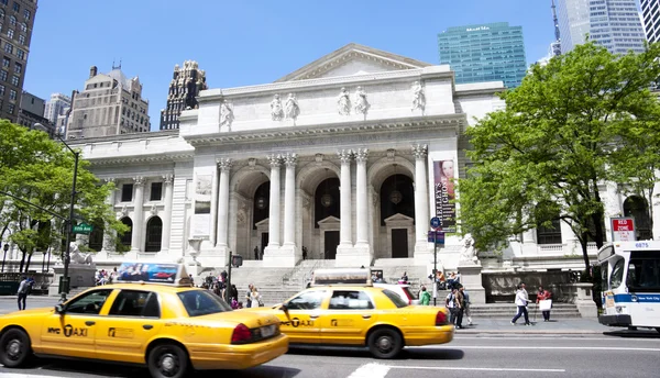 NYC offentliga bibliotek — Stockfoto