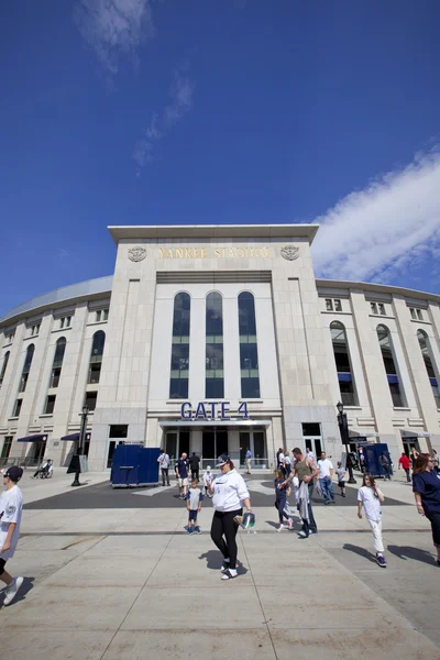 Outdoor View of Yankee Stadium Royalty Free Stock Images