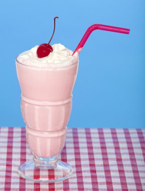 Strawberry Milkshake clipart