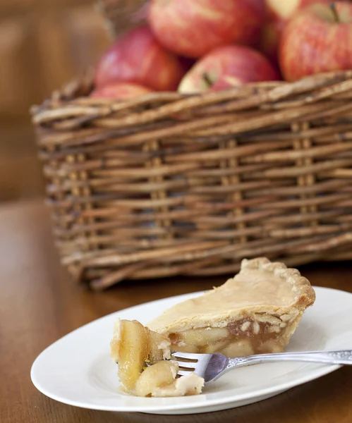 Slice of Apple Pie — Stock Photo, Image