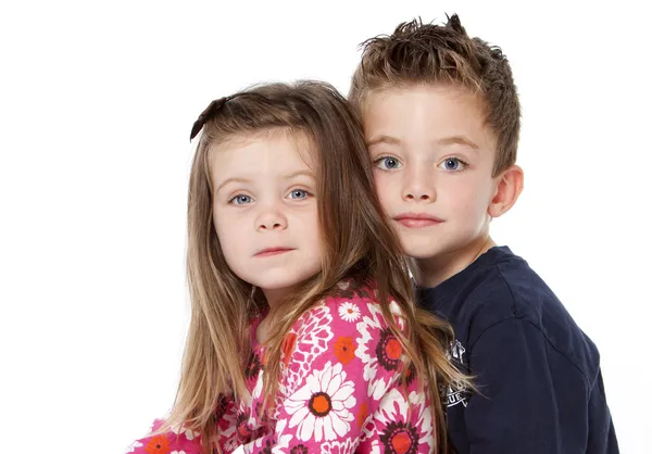 Siblings portrait — Stock Photo, Image