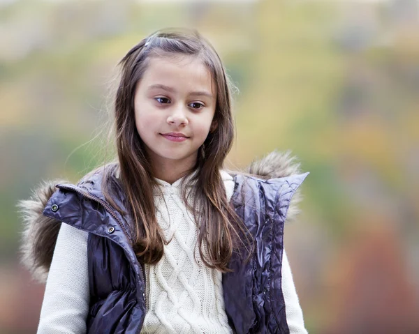 아름 다운 히스패닉 어린이 초상화 — 스톡 사진