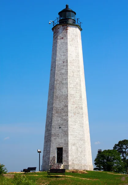 File Mile Point Lighthouse — Stock Photo, Image