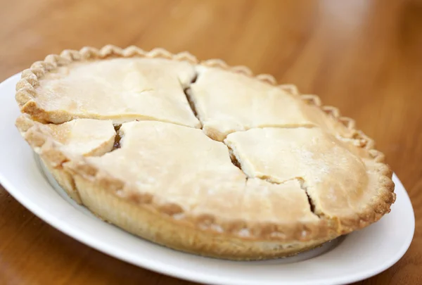 Whole apple pie — Stock Photo, Image