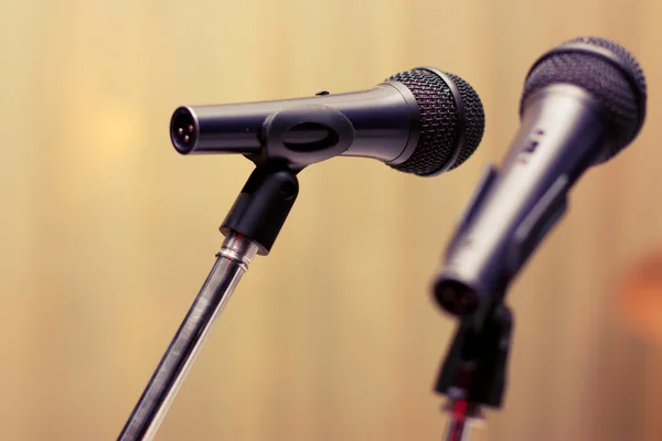 Mikrofoner – stockfoto