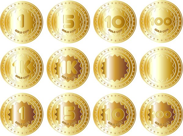 Gold coins series