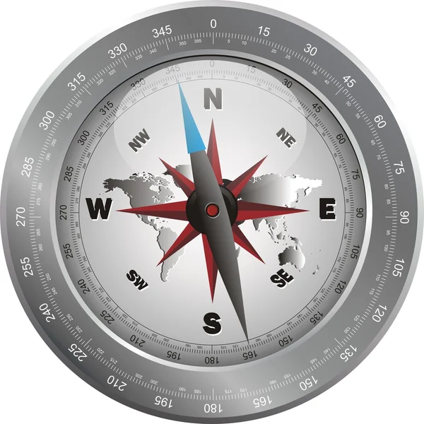 stock vector Compass