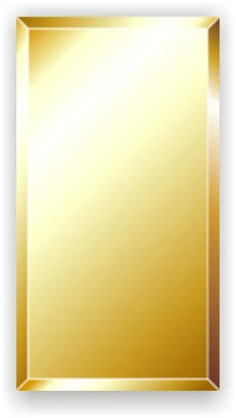 Золотой бар — стоковый вектор