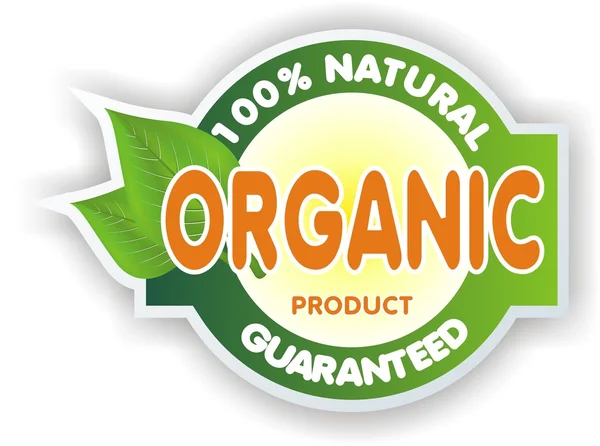 Sinal orgânico — Fotografia de Stock