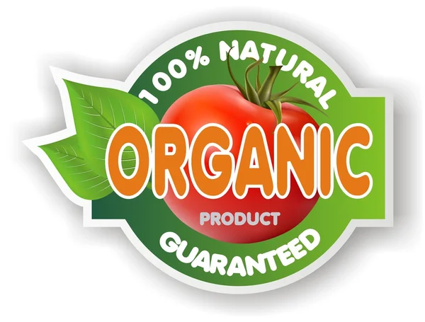 Segno organico — Vettoriale Stock