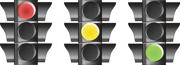 Traffic-light — Stock Vector