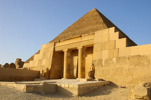 Ingången till mastaba — Stockfoto