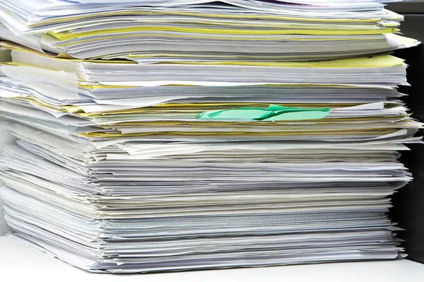 Stack of files — Stock Photo, Image