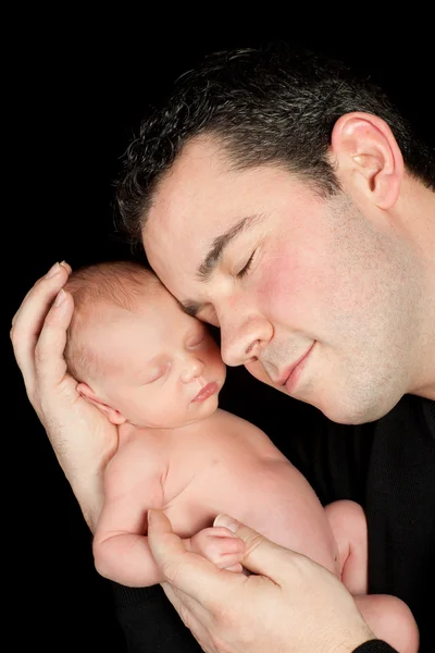 Tatínek a děťátko — Stock fotografie