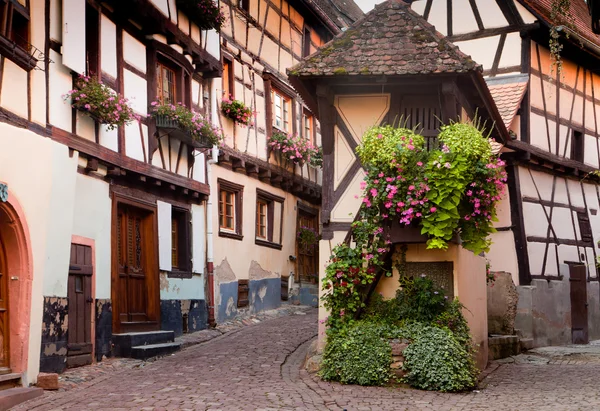 Eguisheim의 와인 마을 — 스톡 사진