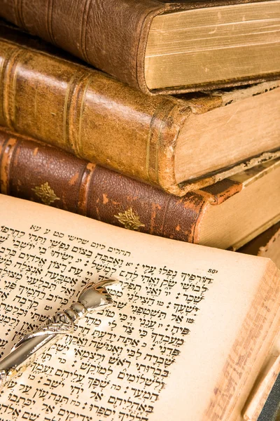 Pointeur Torah sur parchemin — Photo