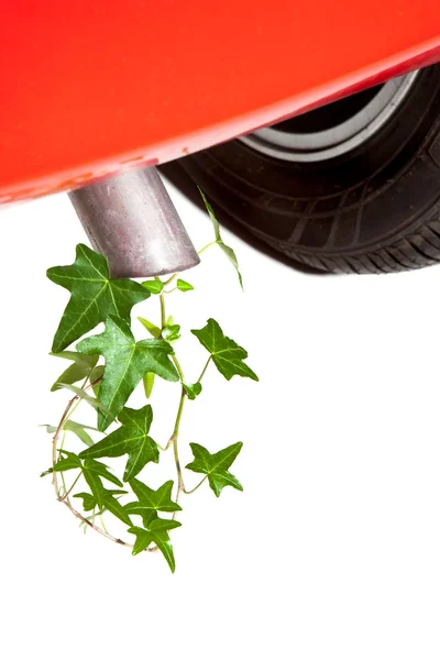 Non polluting car exhaust — Stock Photo, Image