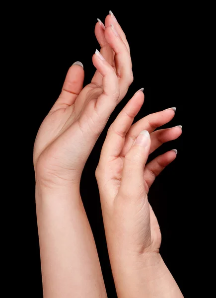 Τα χέρια με κομψότητα — Φωτογραφία Αρχείου