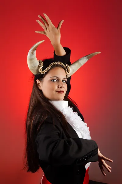 Toros zodiac kadın — Stok fotoğraf